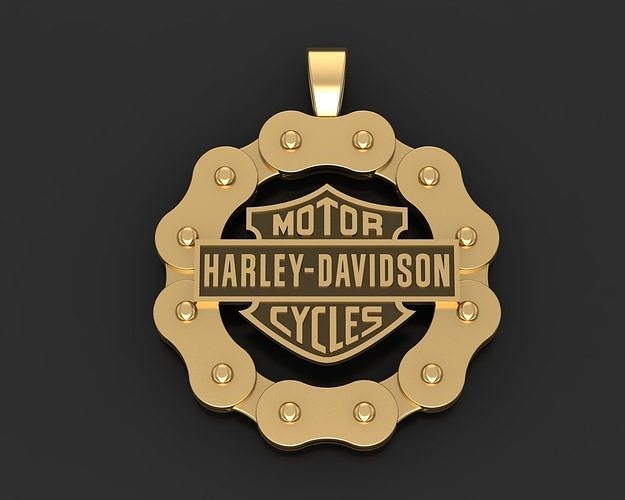 Pendant Harley Davidson 3D print model