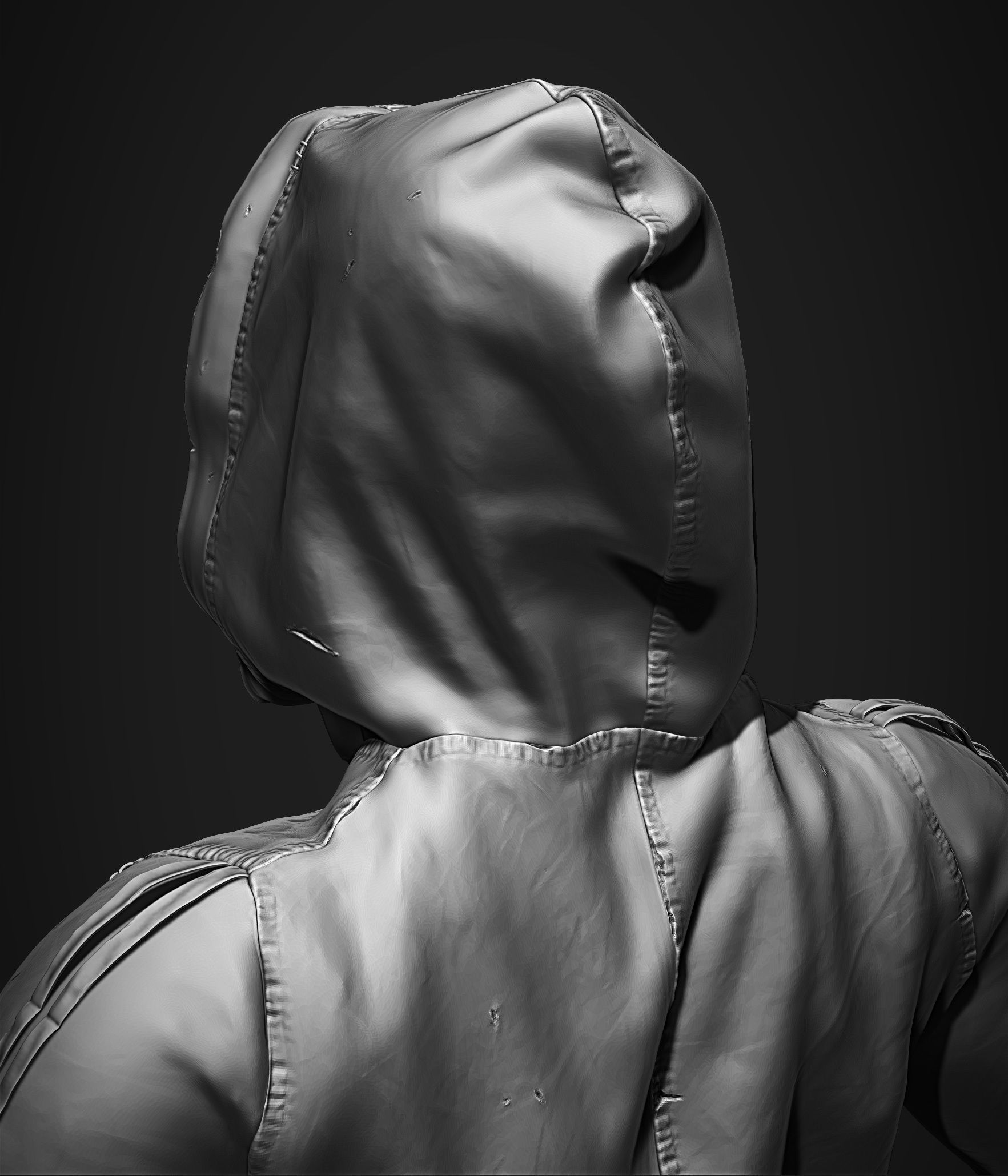 Post Apocalyptic Outfit 3D model_14