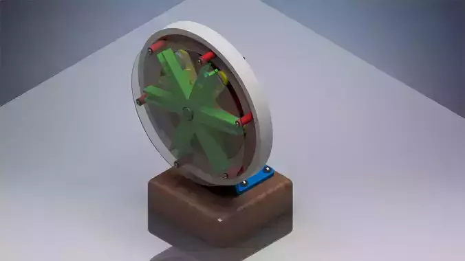 SELF PROPPELLED FLYWHEEL STEAM ENGINE