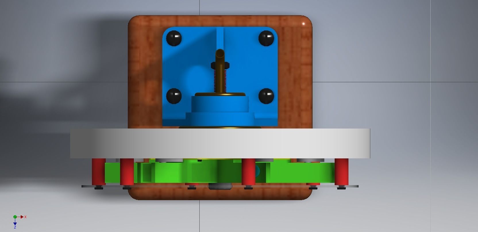 SELF PROPPELLED FLYWHEEL STEAM ENGINE 3D print model_2