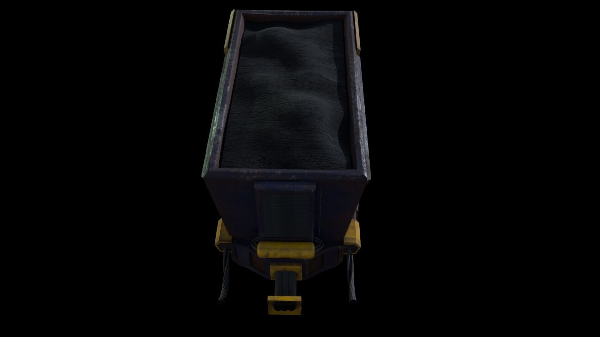 Train vehicle 3D model_1