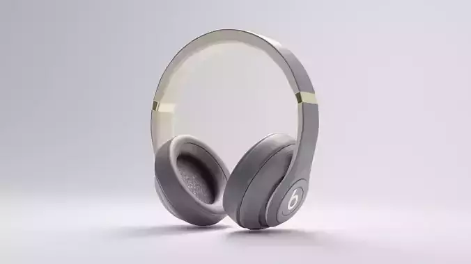Apple Beats Studio3 Wireless Over-Ear Headphones 3D model