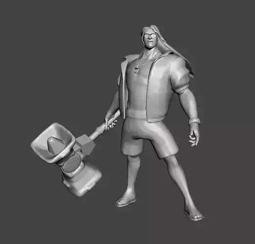 Pool Party Taric 3D Model