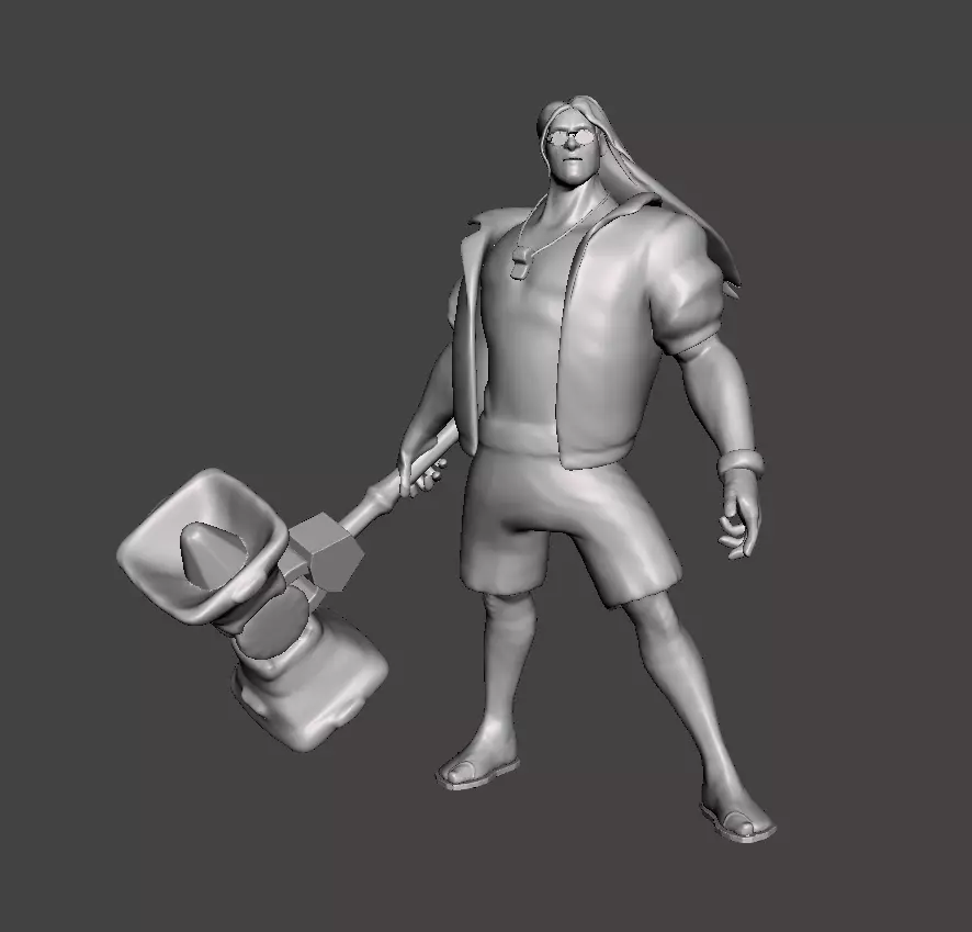 Pool Party Taric 3D Model 3D print model_0