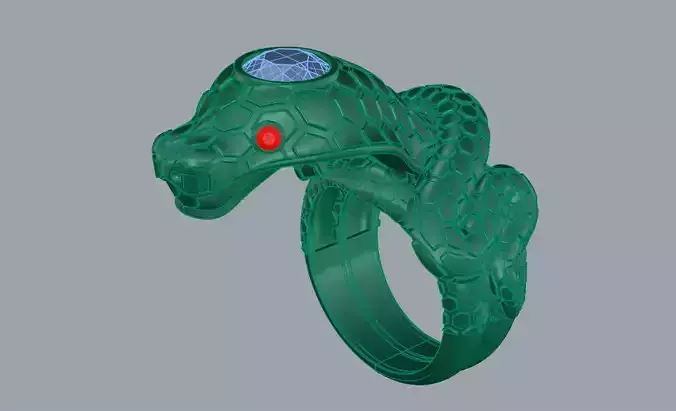snake ring