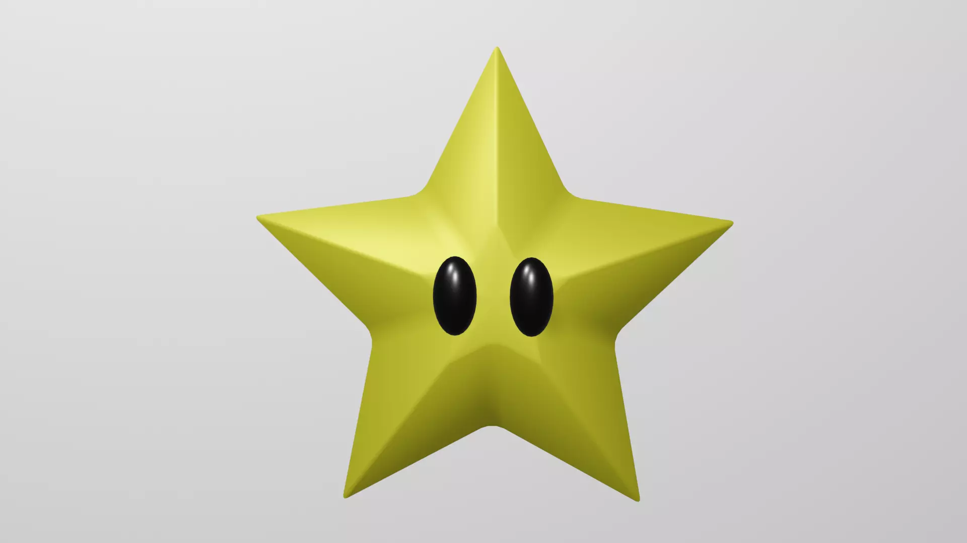 star super mario 3D print model_0