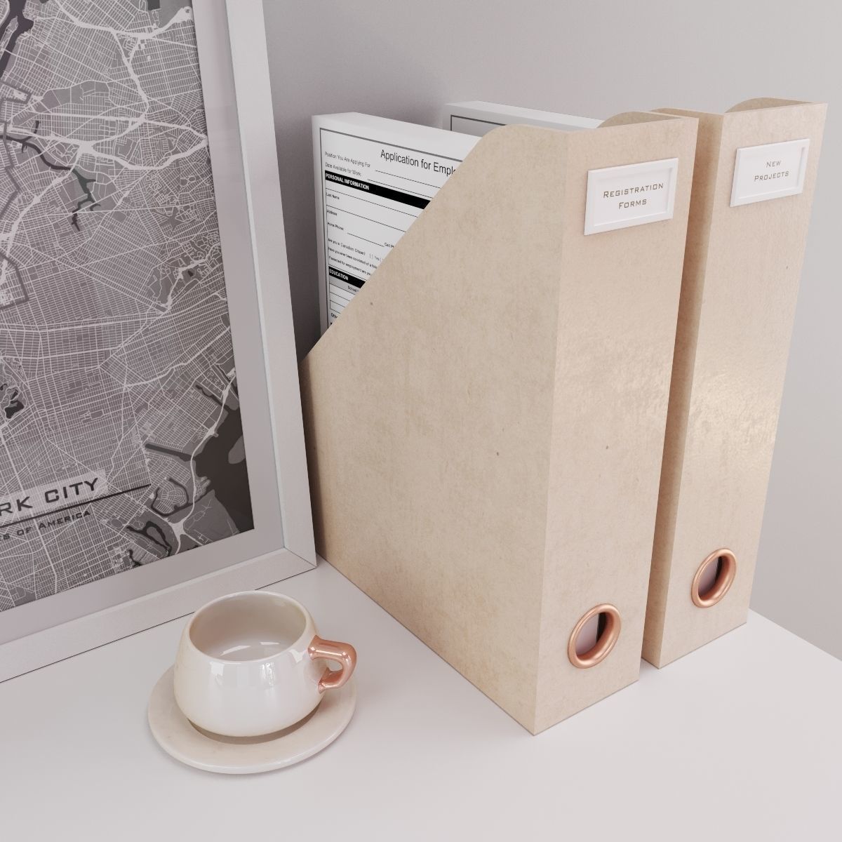 IKEA Office Workplace 3D model_3