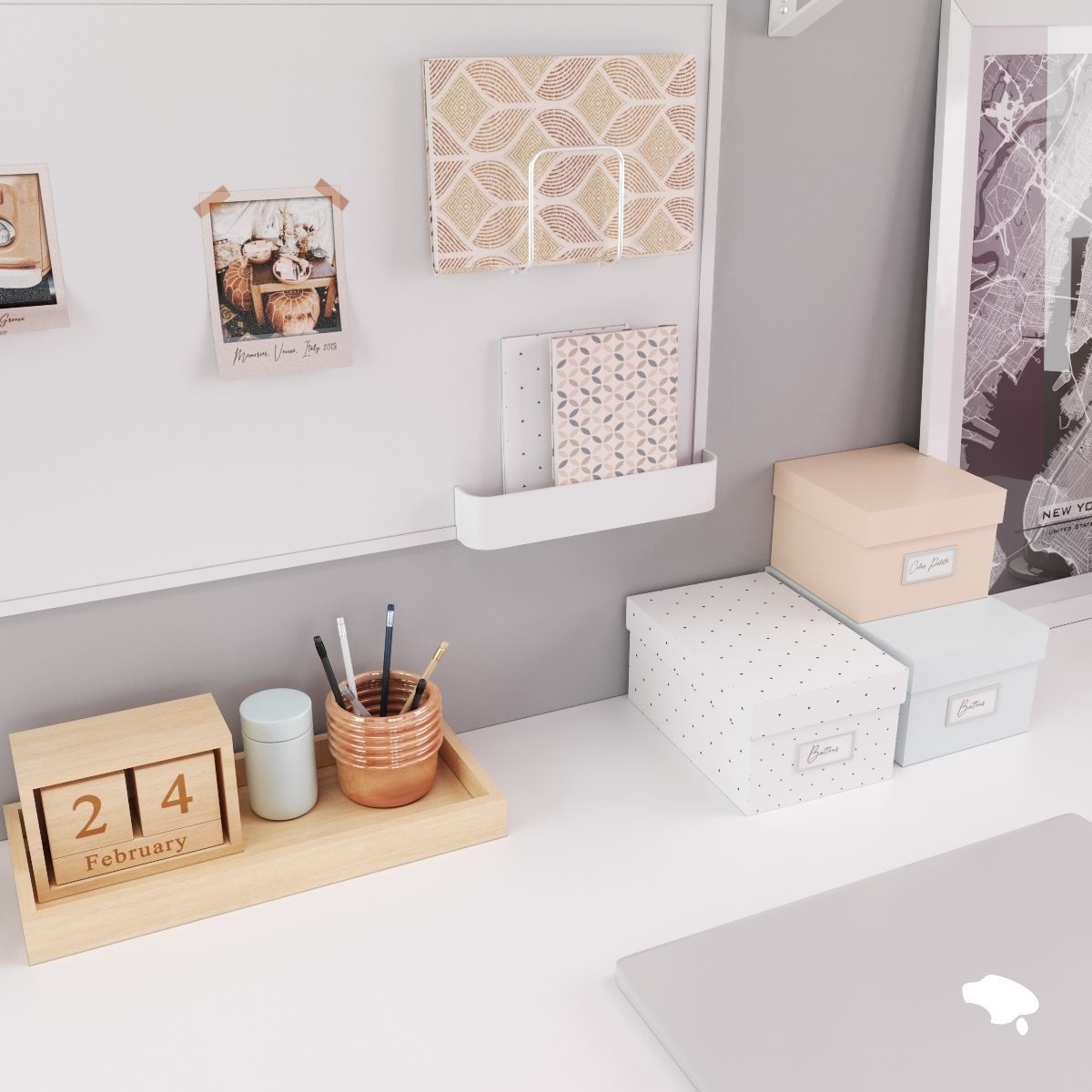 IKEA Office Workplace 3D model_2