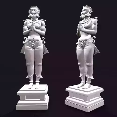 Traditional Sculpture 3D Print Model 3D print model