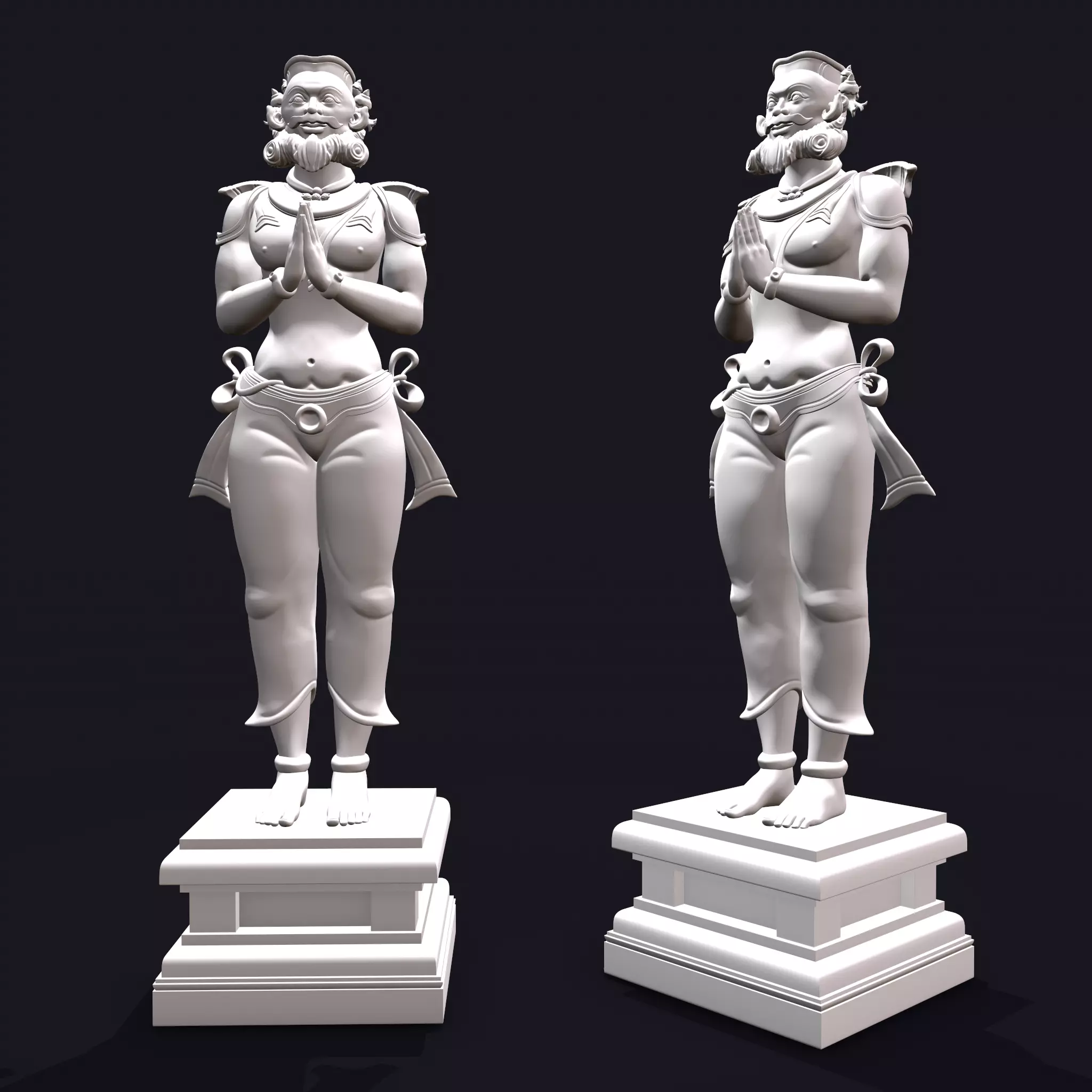 Traditional Sculpture 3D Print Model 3D print model