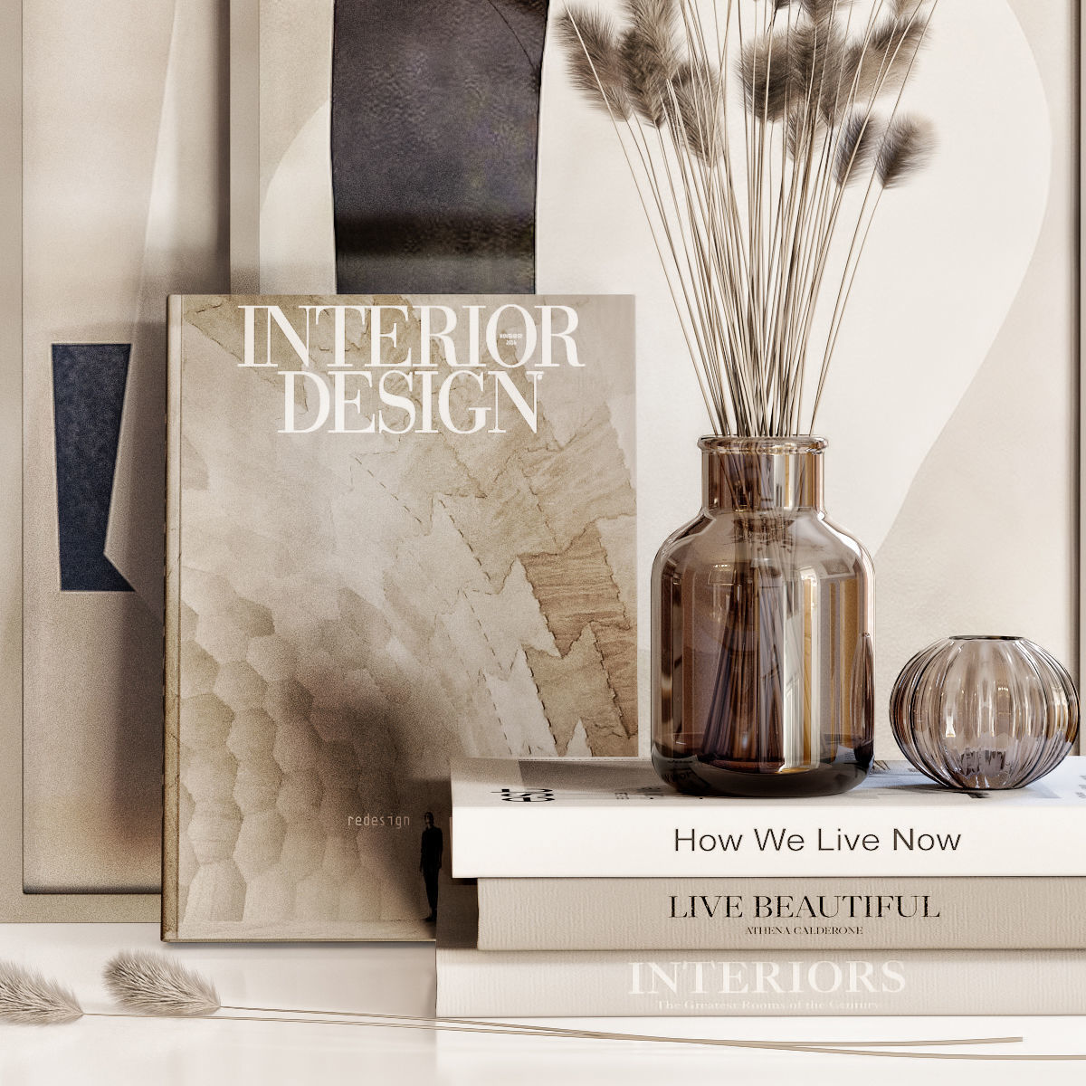 Decor set 26 3D model_3