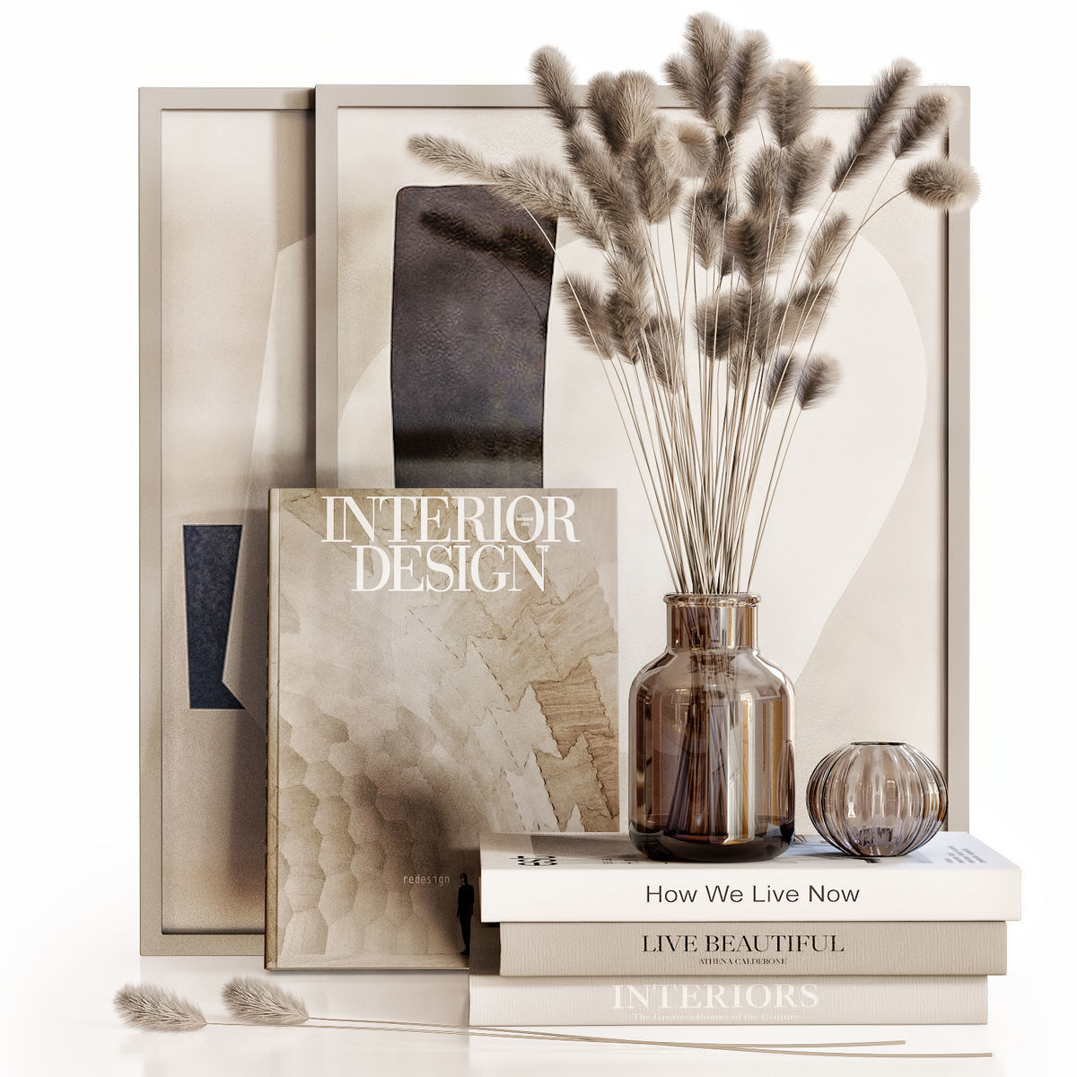 Decor set 26 3D model_1