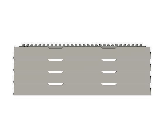 Model Railway Bar Type Drainage Catchpits 3D print model_9