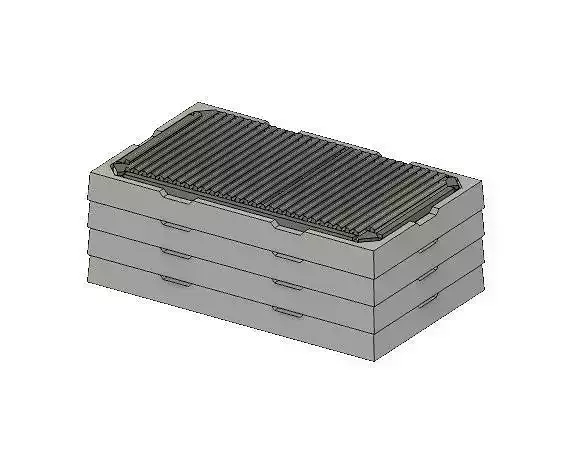 Model Railway Bar Type  Drainage Catchpits 3D print model