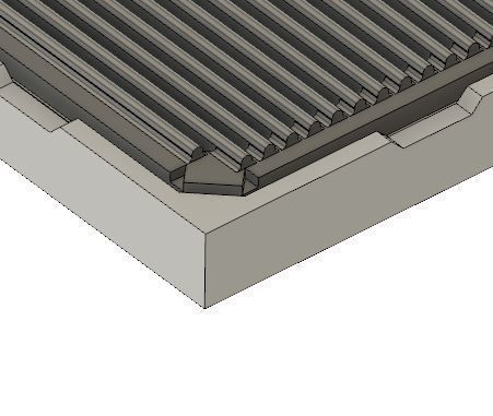 Model Railway Bar Type Drainage Catchpits 3D print model_10