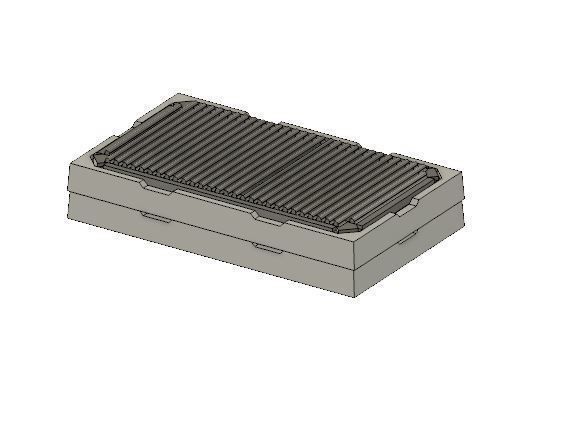 Model Railway Bar Type Drainage Catchpits 3D print model_6