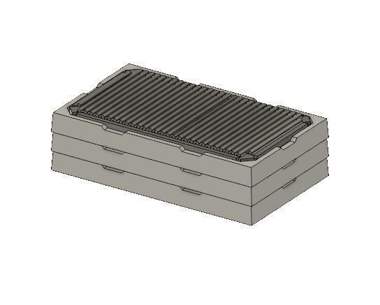 Model Railway Bar Type Drainage Catchpits 3D print model_5