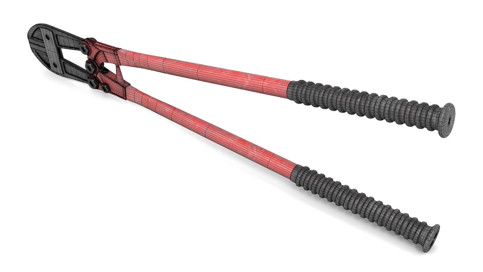 Bolt Cutter 3D model_12
