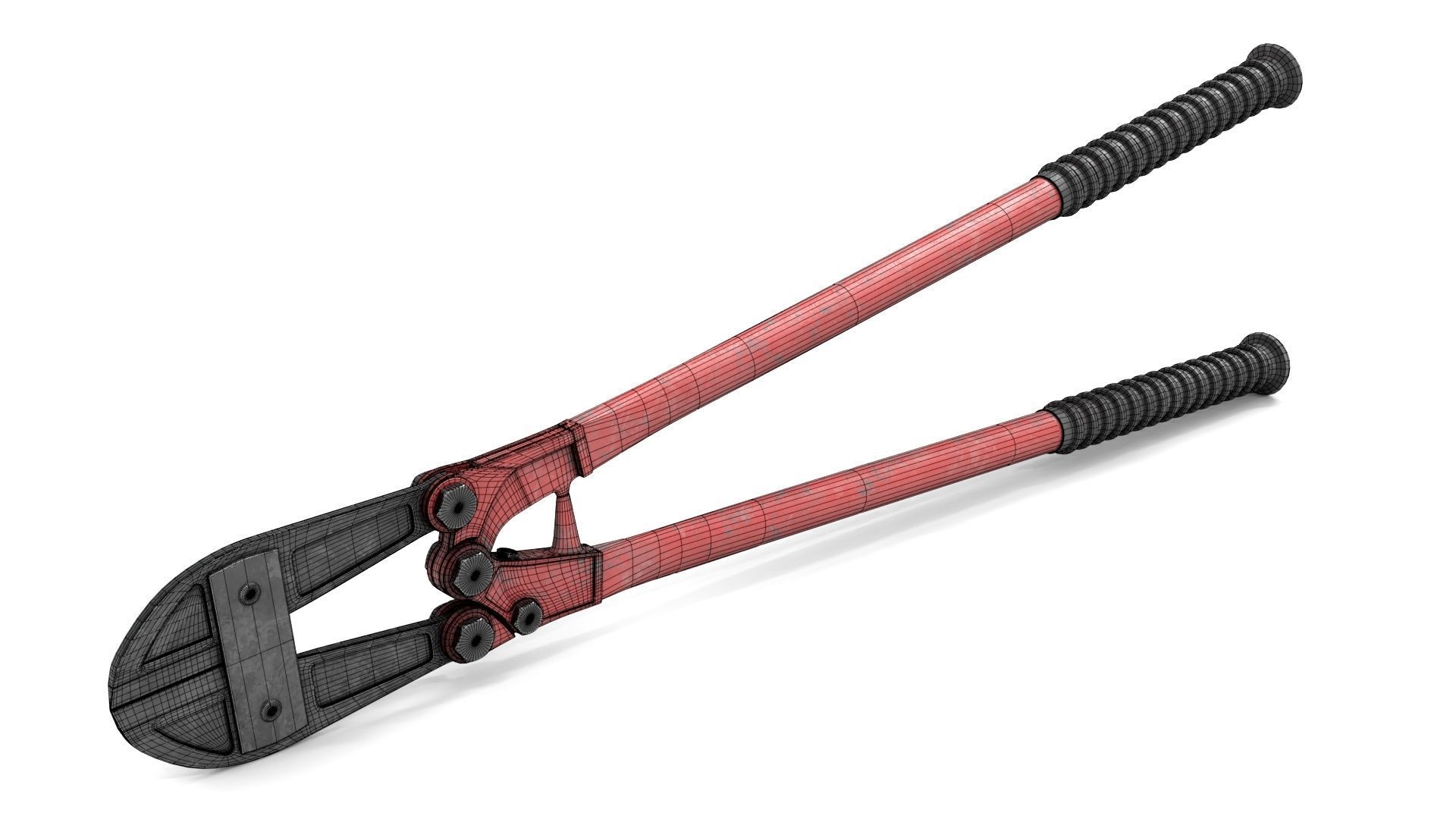 Bolt Cutter 3D model_10