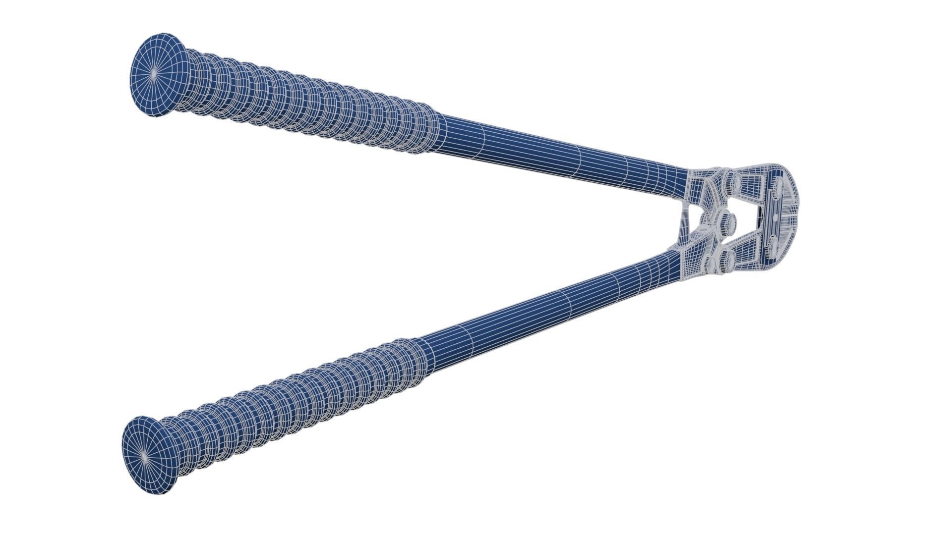 Bolt Cutter 3D model_28