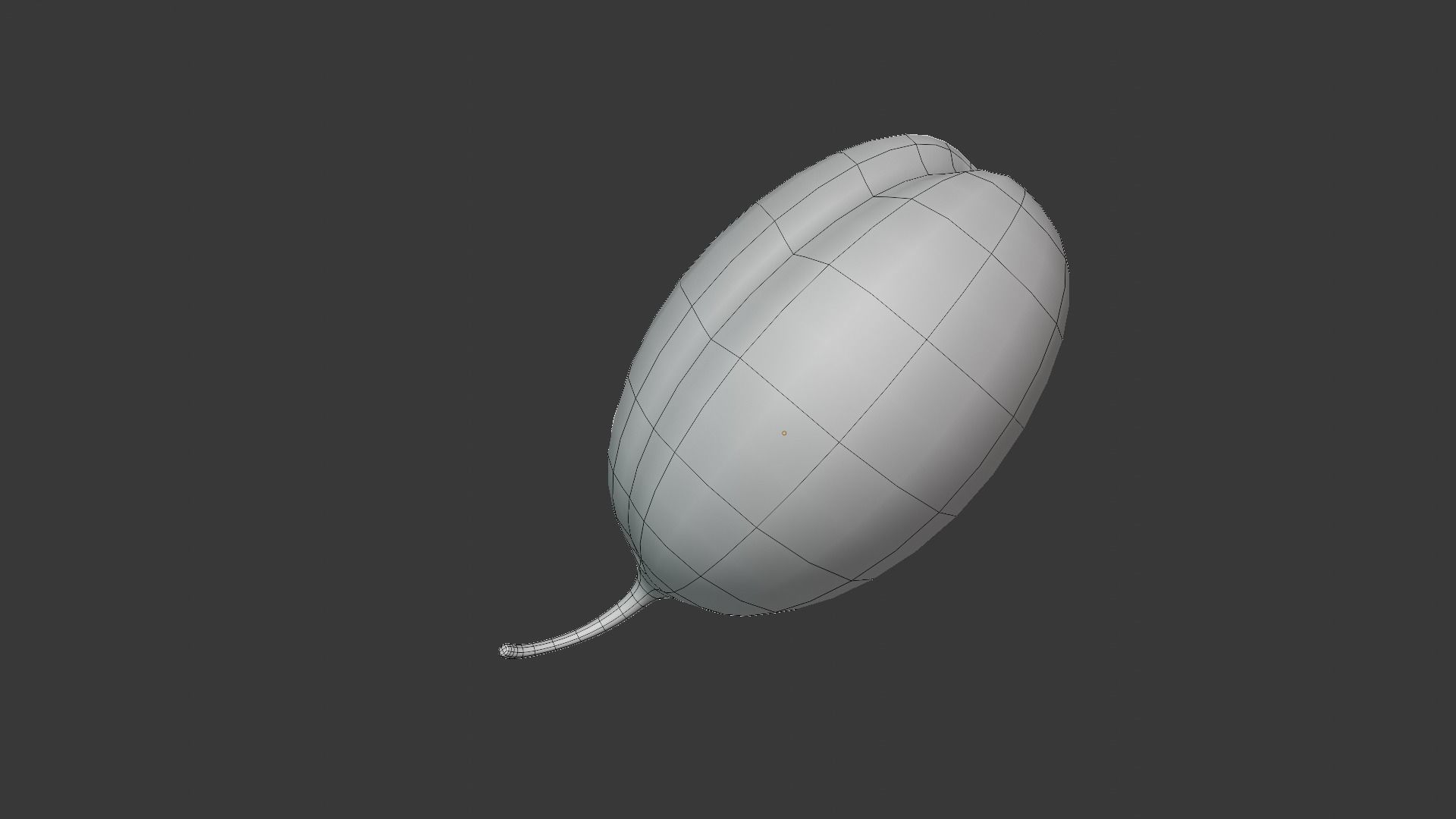 Raspberry cherry 3D model_4