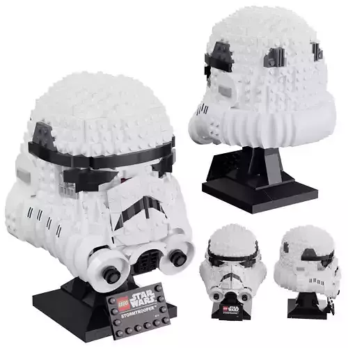 Lego - 75276 Stormtrooper Helmet 3D model