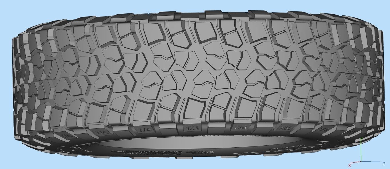 BFGoodrich Mud-Terrain KM2 3D model_3