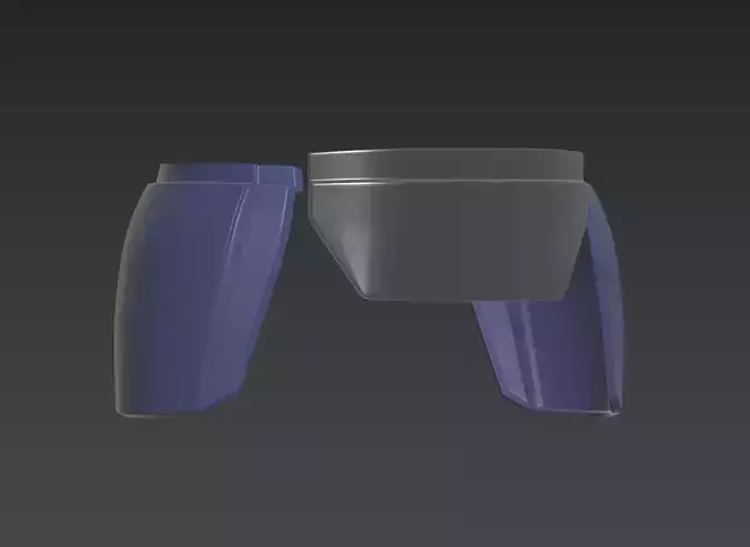 Star Wars The Mandalorian Beskar Kidney plate Hip  Armor 