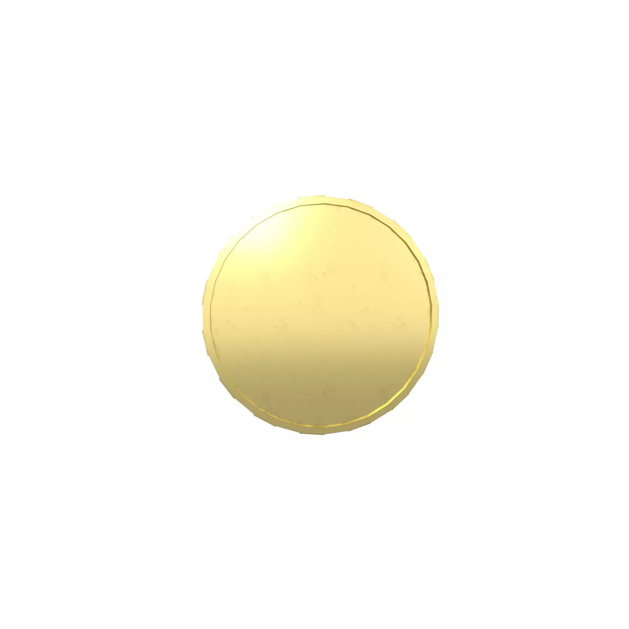 Coin v2 001 Low-poly 3D model_0