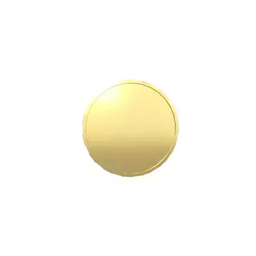 Coin v2 001 Low-poly 3D model