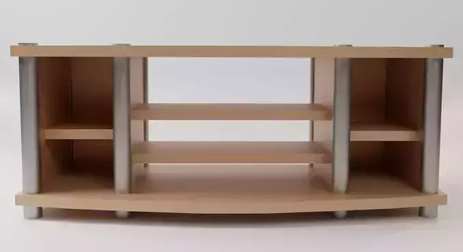 WOODEN TV RACK
