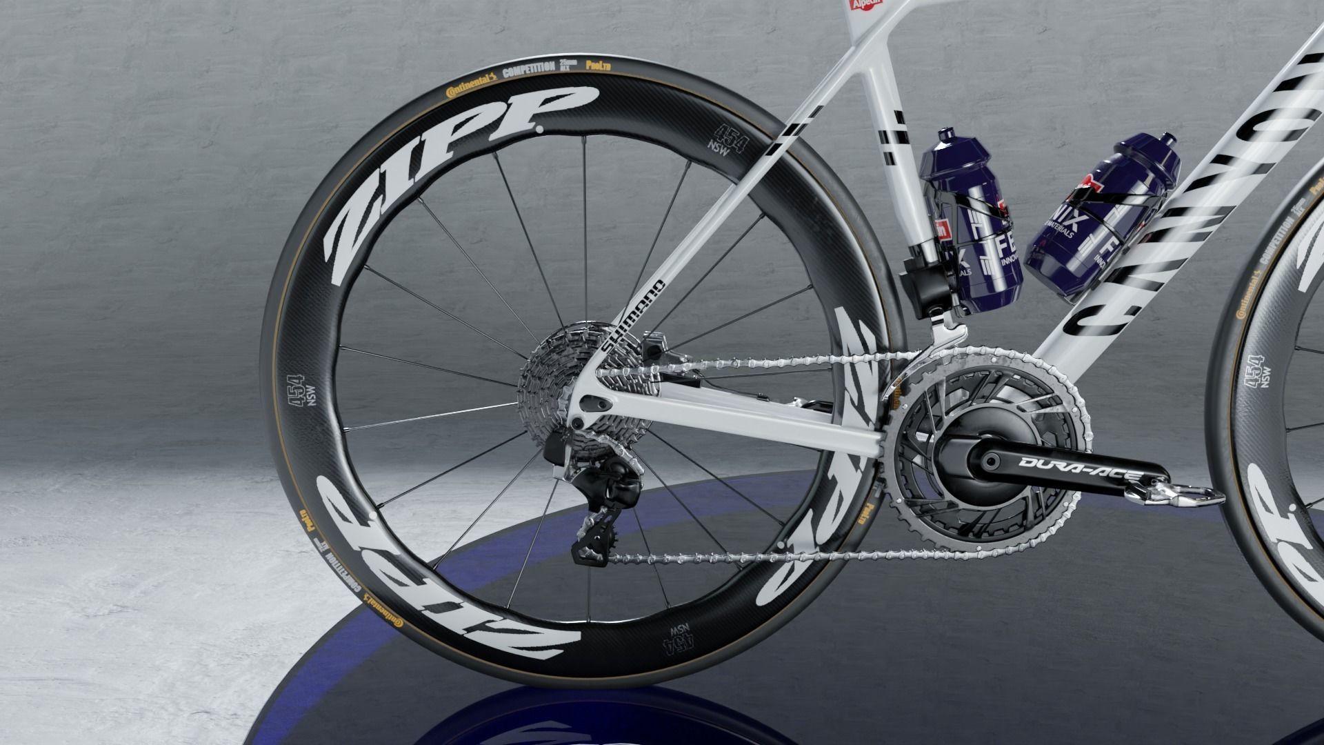 Roadbike Canyon FENIX ALPECIN Mathieu van der Poel 3D model_7