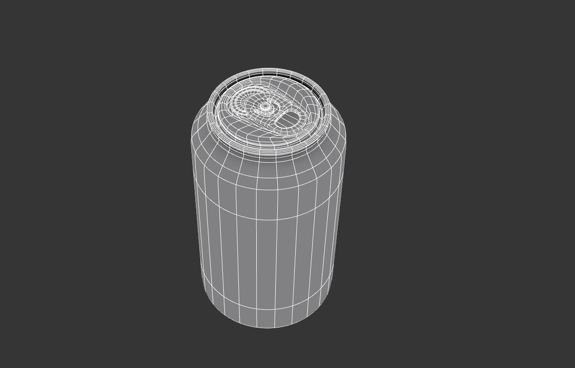 Can - beer 3D model_4