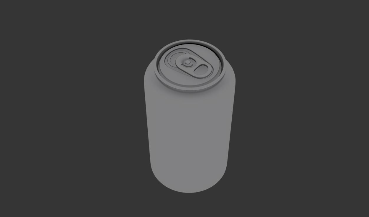 Can - beer 3D model_2