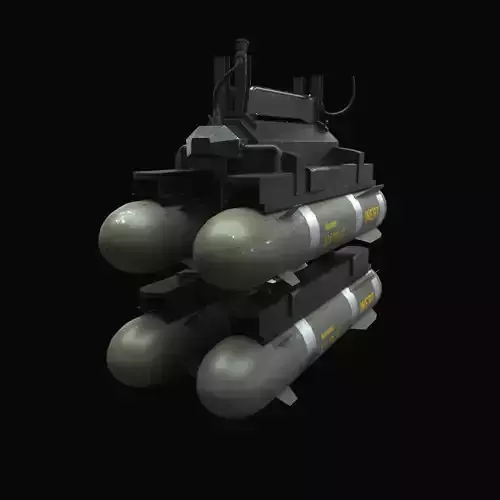 Hellfire Missiles with Marines Textures