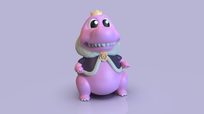 Adorable zilla 3D print model 3D print model