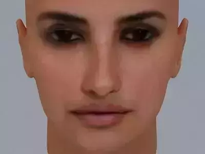 Penelope Cruz 3D model