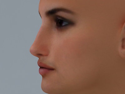 Penelope Cruz 3D model_1