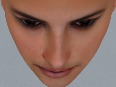 Penelope Cruz 3D model_3