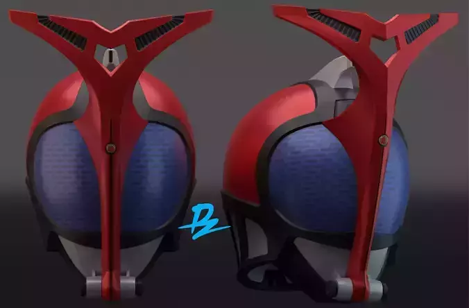 Kamen rider Kabuto 3D print model