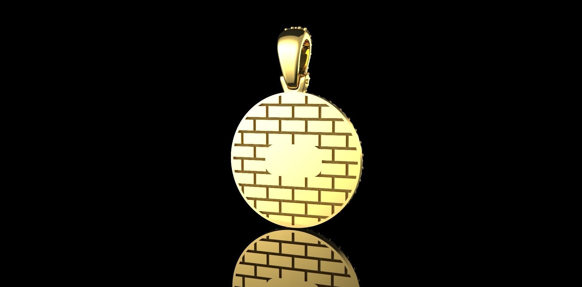 Gold N825 3D print model_3