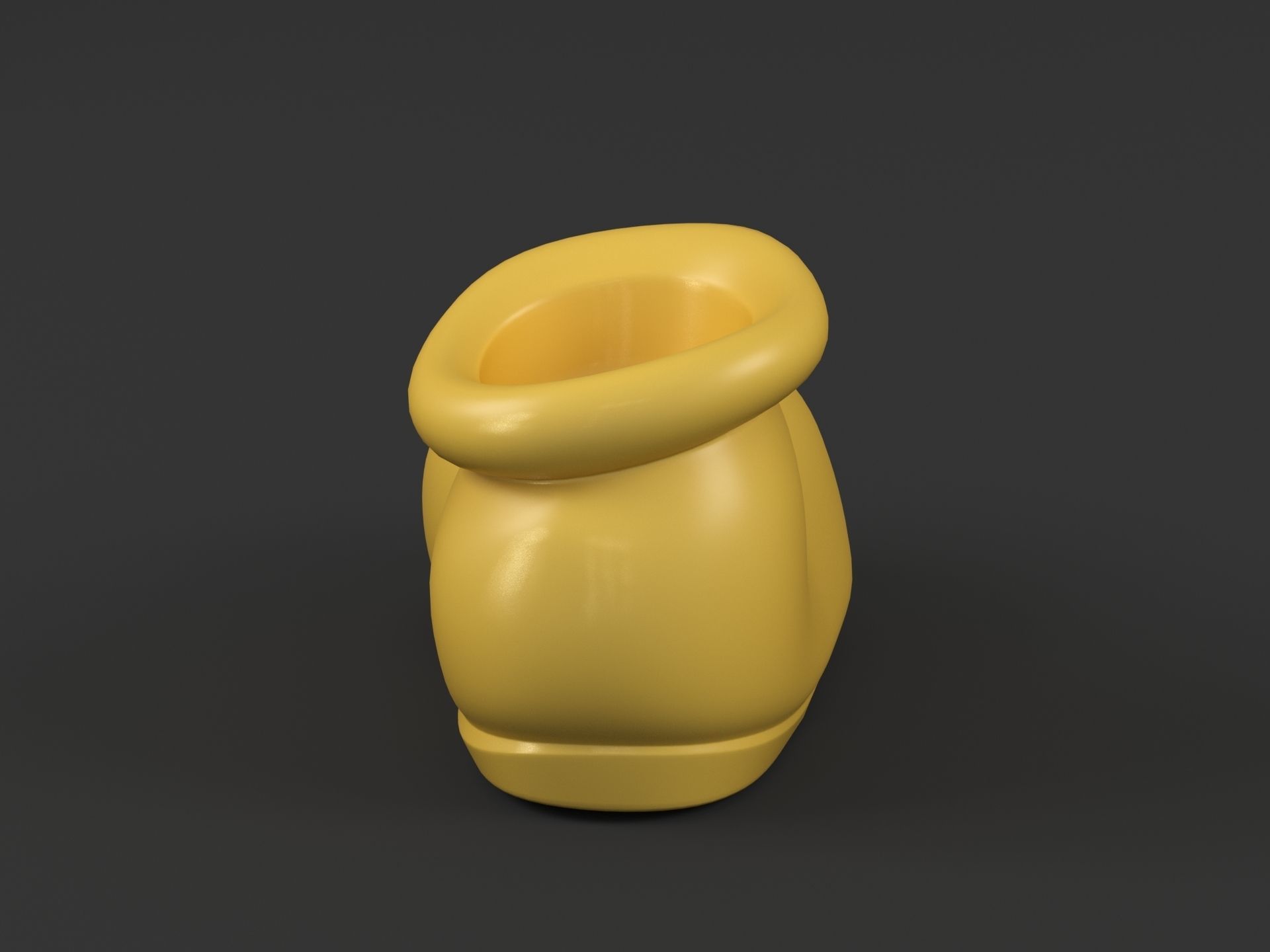 Mickey boot 3D print model_5