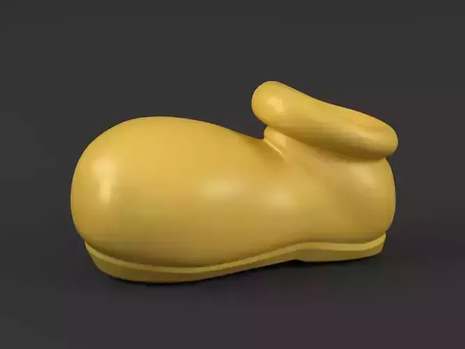 Mickey boot 3D print model