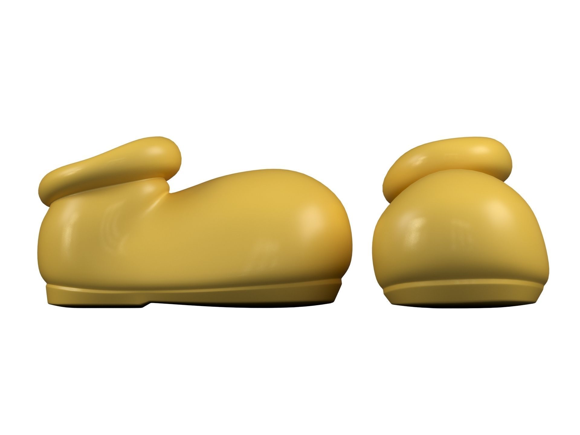 Mickey boot 3D print model_10