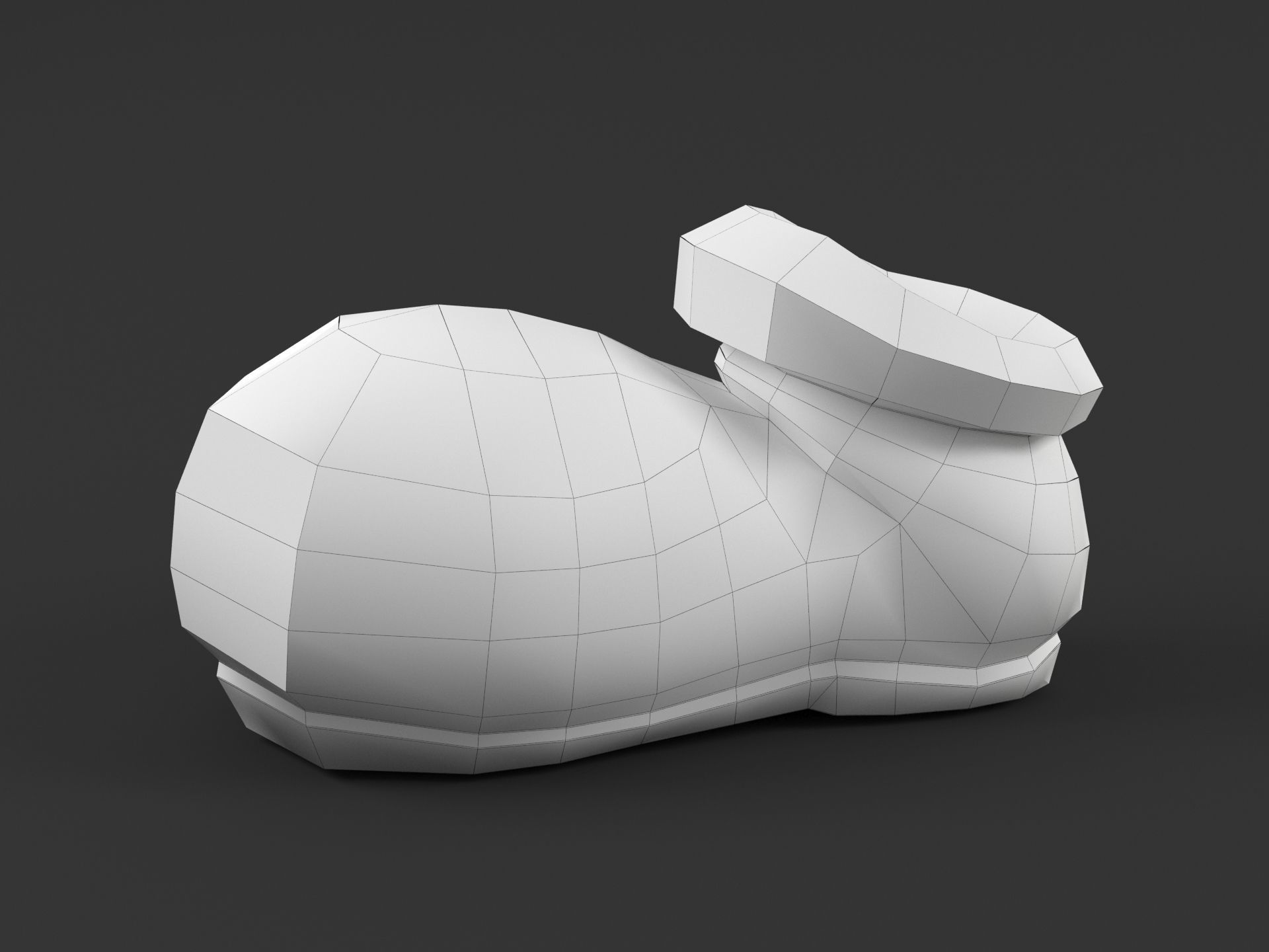 Mickey boot 3D print model_2