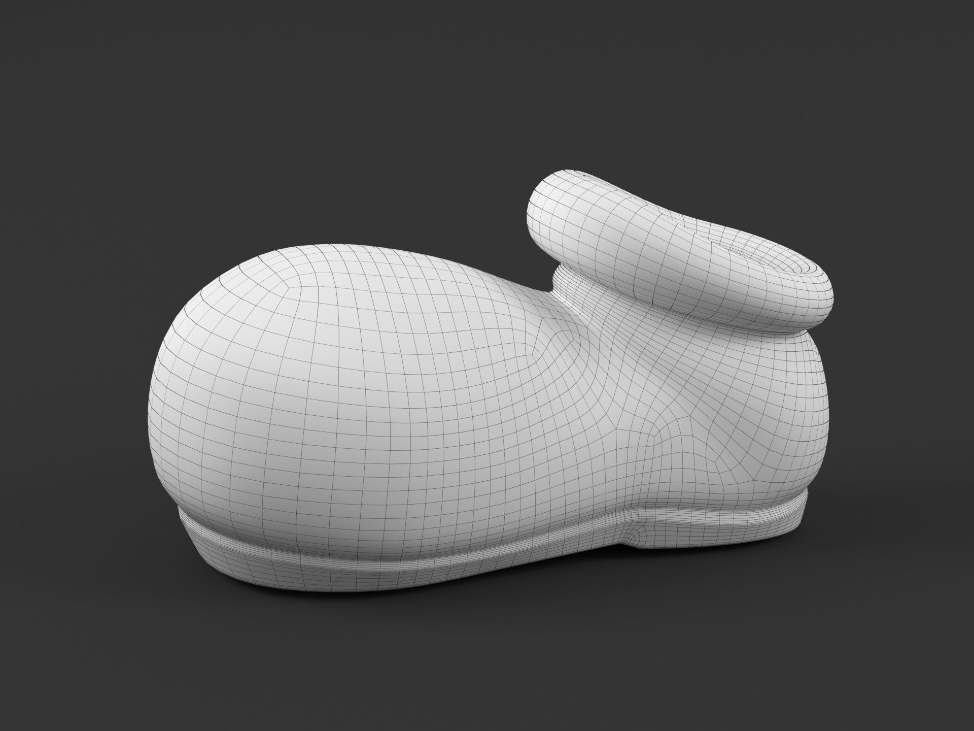 Mickey boot 3D print model_1