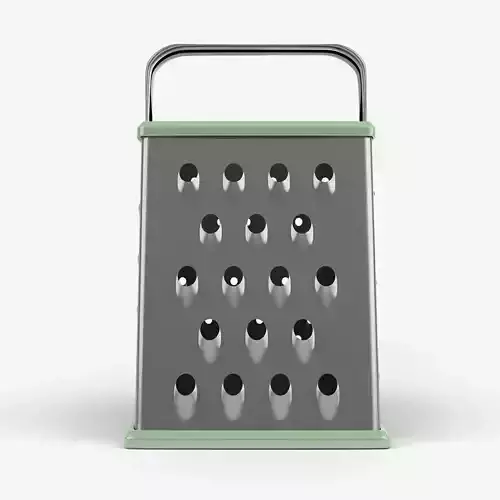 Metal grater 3D model