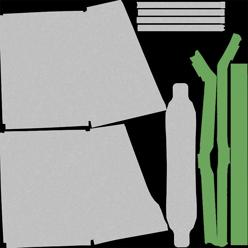 Metal grater 3D model_8