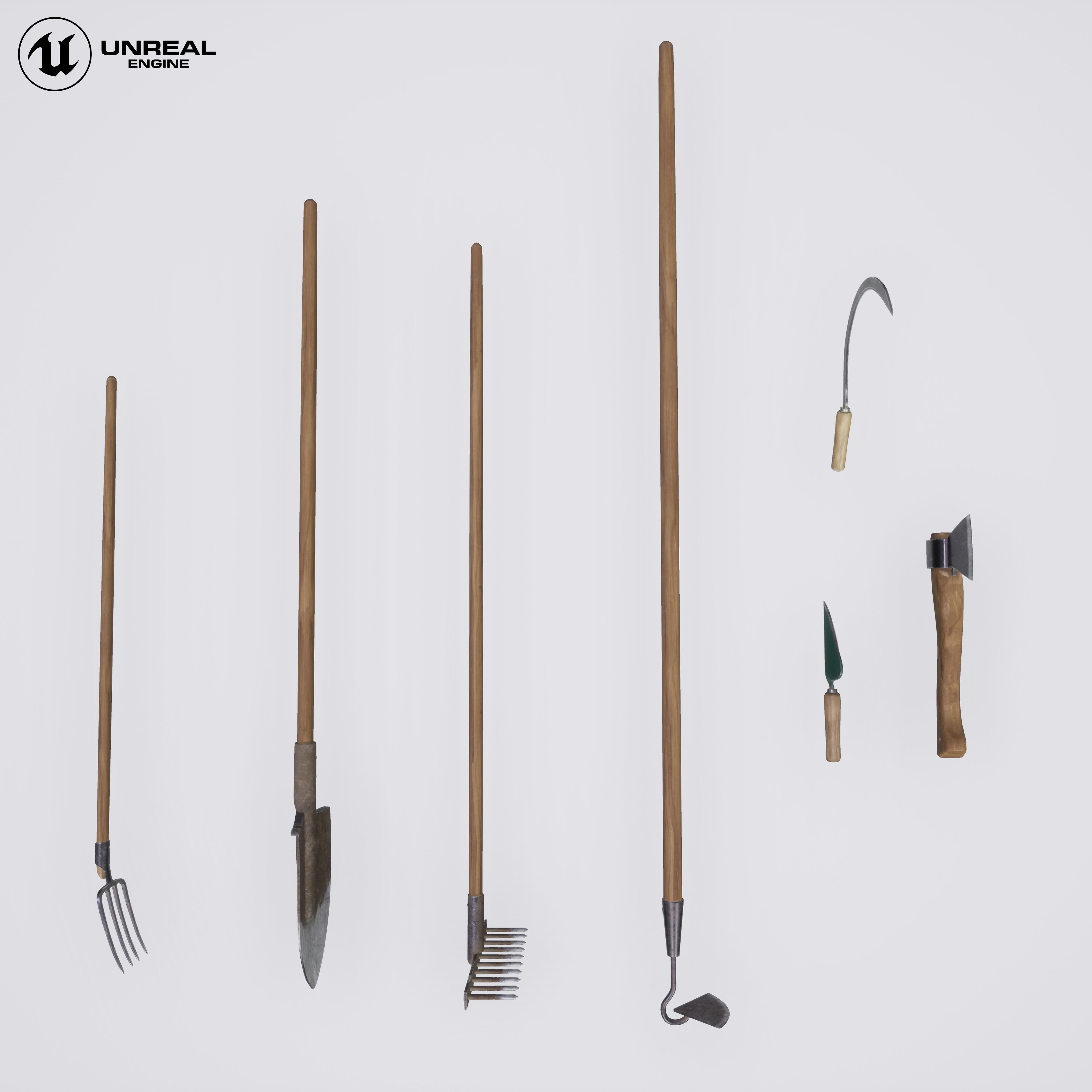 Gardening hand tools collection _2