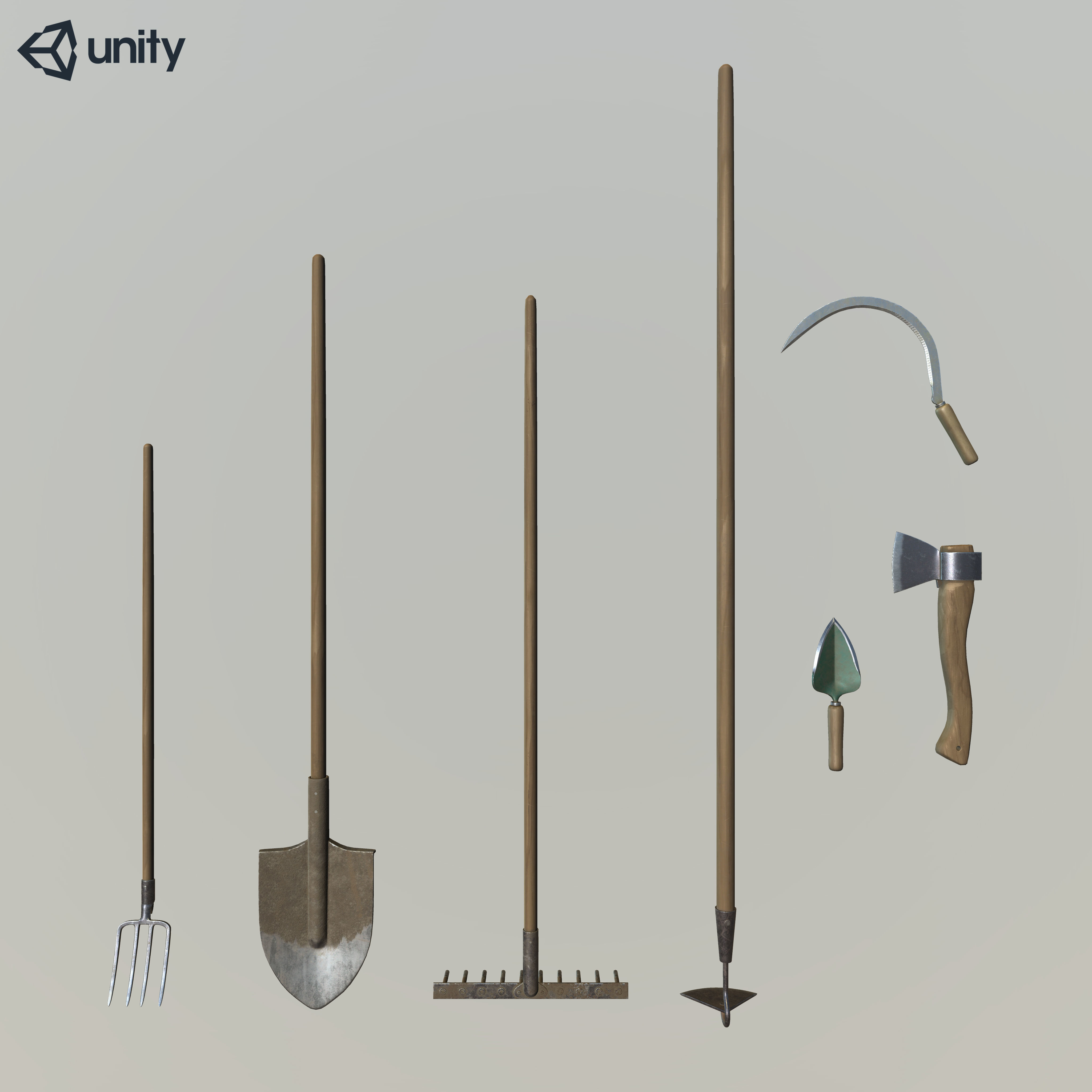 Gardening hand tools collection _5